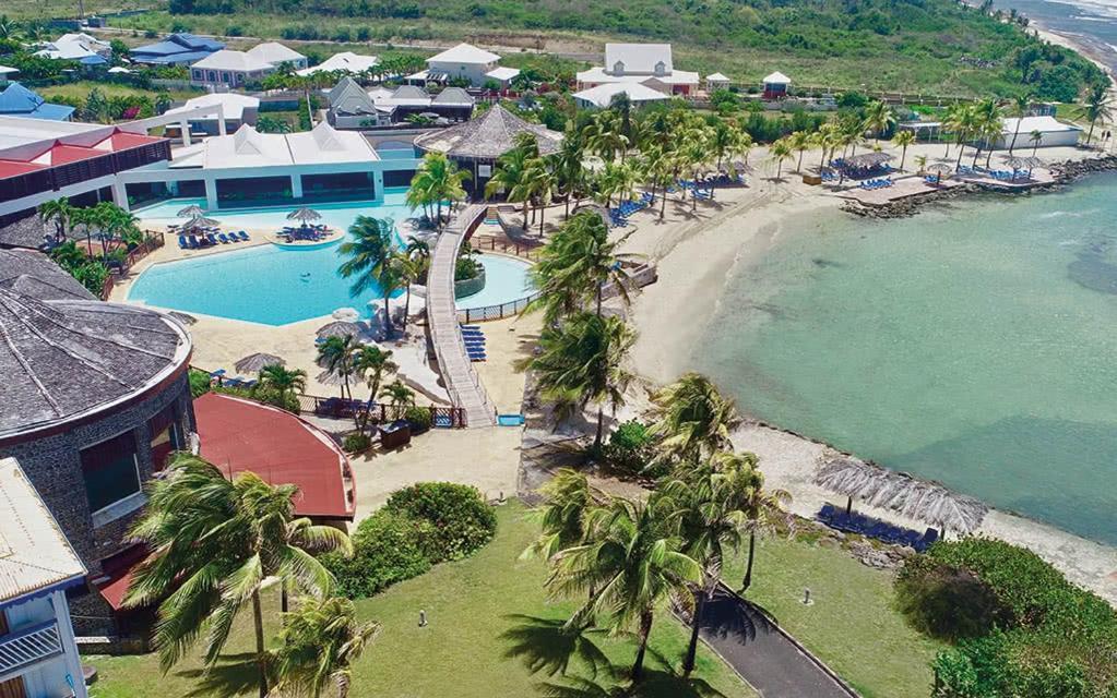 Romantique Et Bel Appartement En Bord De La Mer, Piscine Surveillee Et Belle Plage A 50M Saint-Francois  Exterior photo